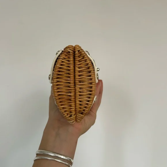 Kate Spade Wicker Clutch - Picture 6 of 10
